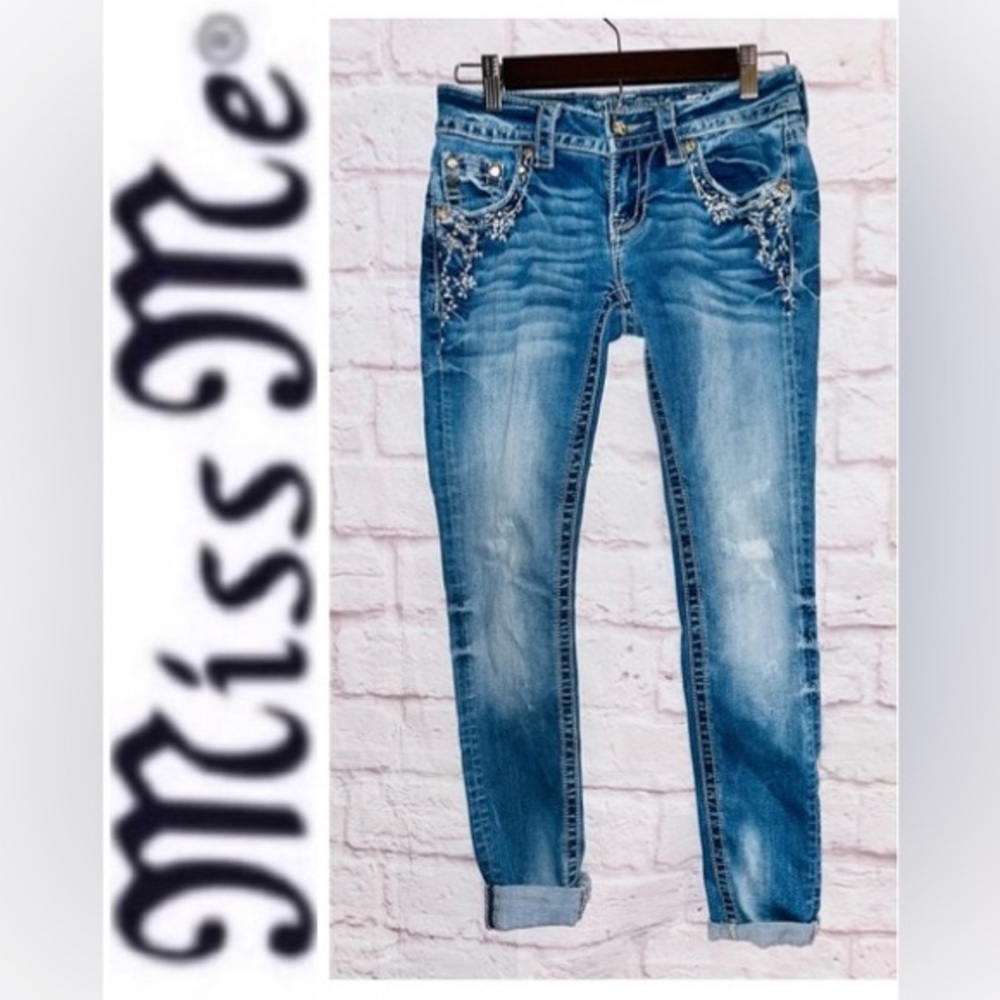MISS ME Signature Skinny Jeans sz 25 - Picture 2 of 10